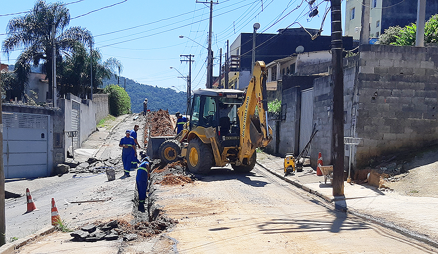 Semae conclui obras de redução de perdas e modernização do abastecimento no Botujuru