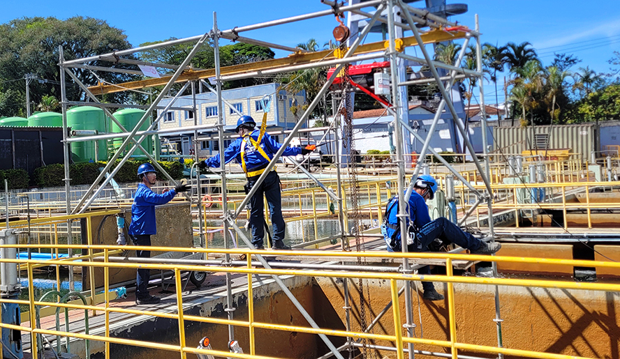 Semae inicia reforma e modernização do processo de tratamento de água na ETA Centro