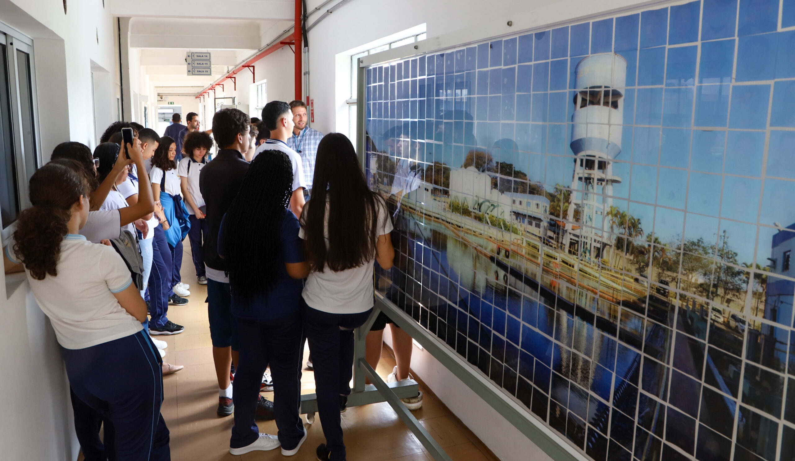 Semae de Portas Abertas: autarquia retoma programa de visitas de estudantes à estação de tratamento